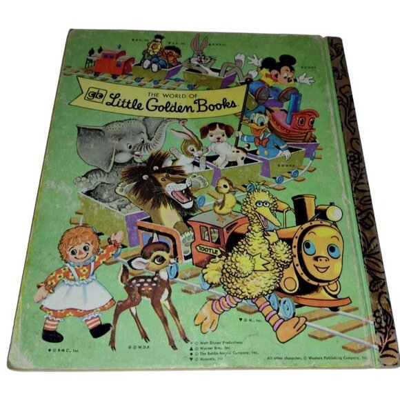 Vintage Lot of 3 Little Golden Books Walt Disney - 1976 & 1977 - Picture 13 of 16